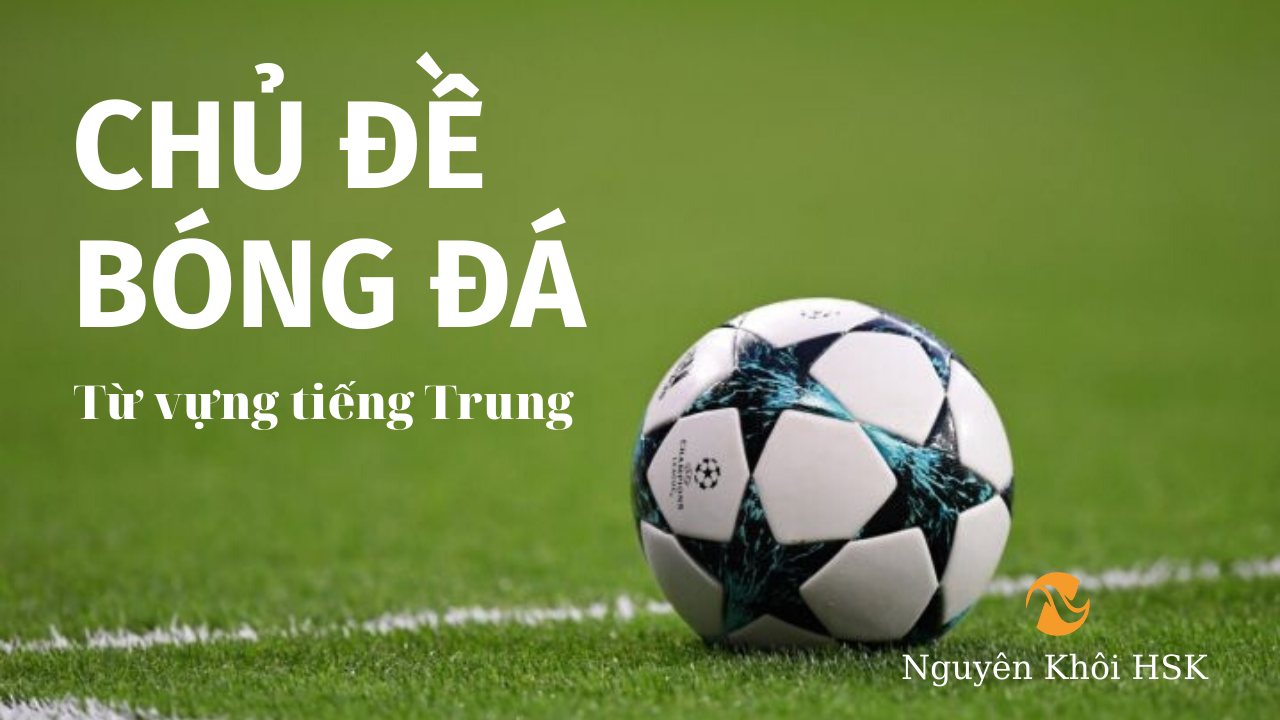 Từ vựng tiếng Trung chủ đề bóng đá | Nguyên Khôi HSK